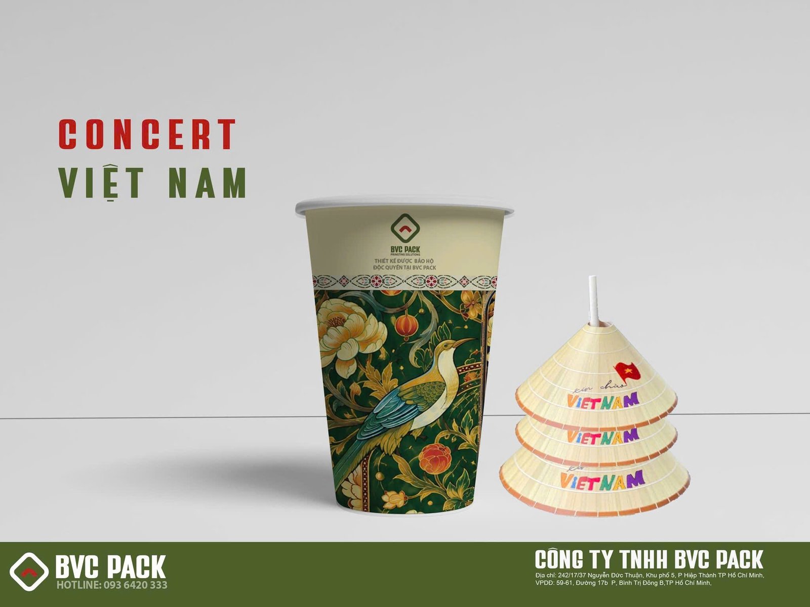 Sản phẩm bao bì BVC Pack