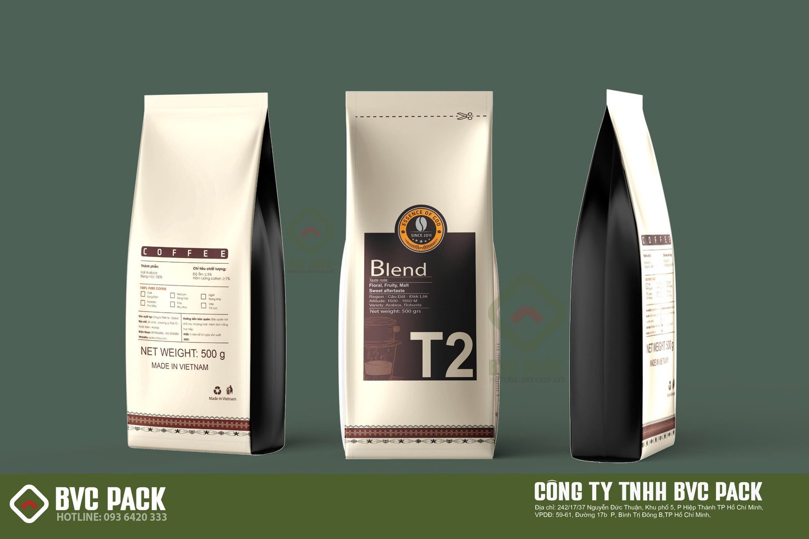 Túi cà phê Arabica / Blend