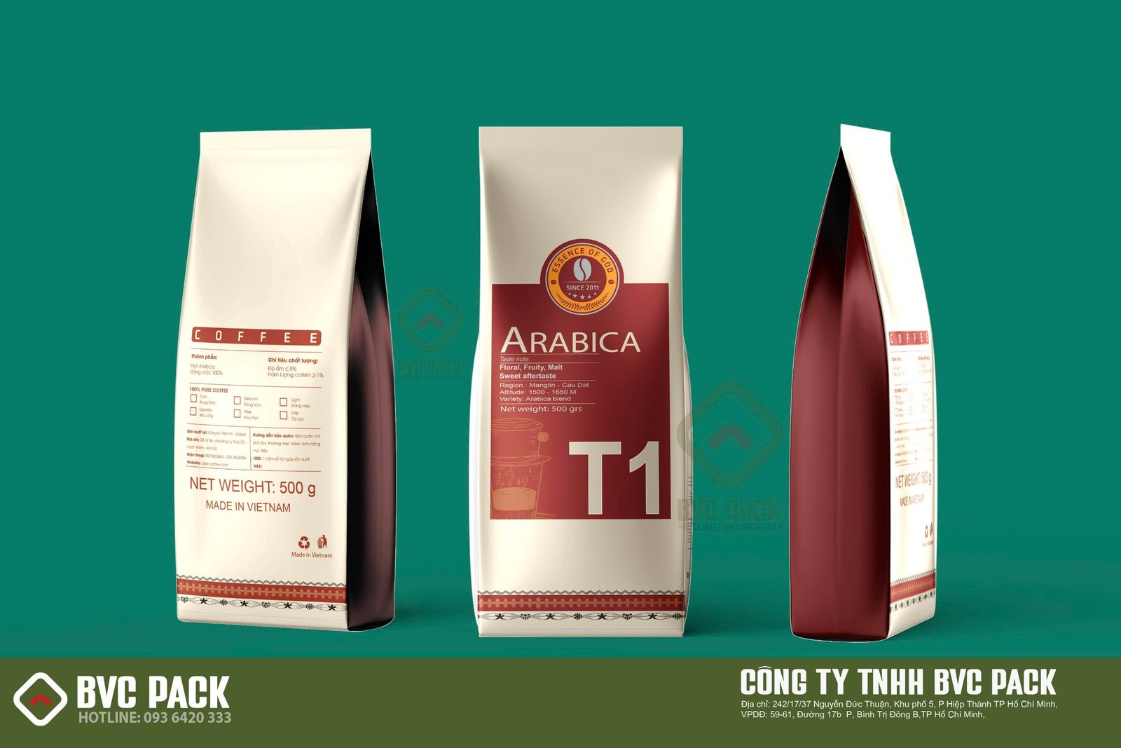 Túi cà phê Arabica / Blend