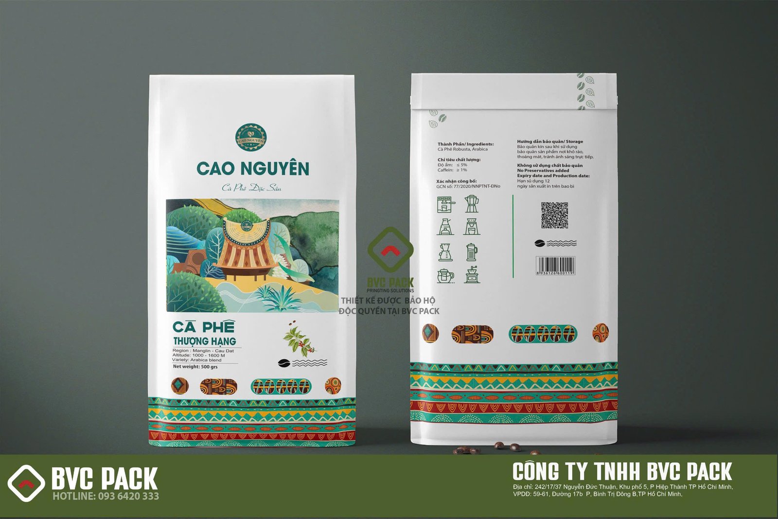 Túi cà phê Asgard & Cao Nguyên